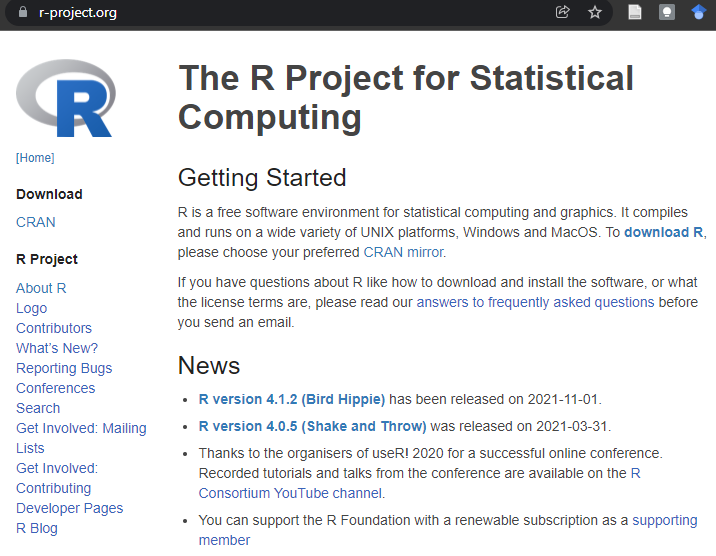 The R Project Website